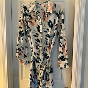 Never Worn! A New Day Spring Dress Floral Print.  Size XXL, fits 16